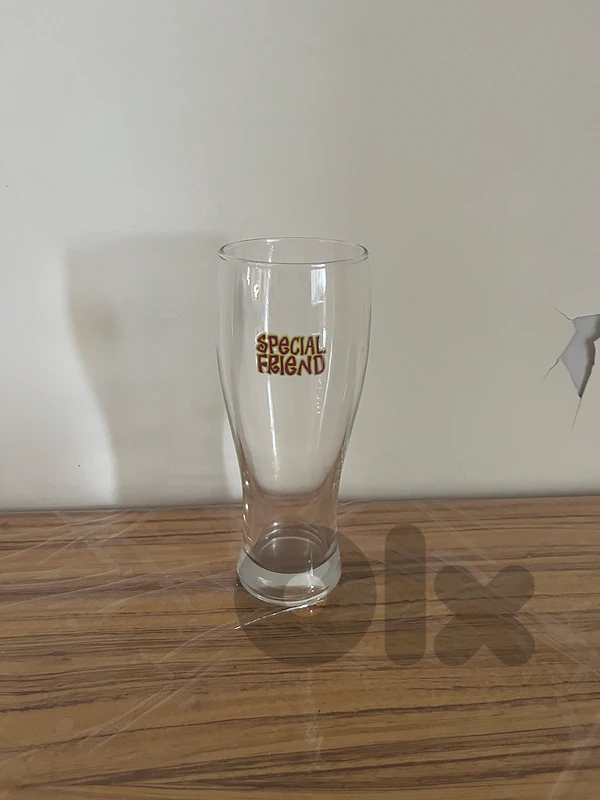 Vintage-Style "Special Friend" Novelty Beer Glass / Pilsner