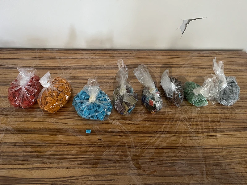 Multi-Color Glass Mosaic Tile Supply Bundle – 8 Bagged Assortments