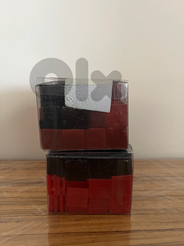 Artisan Fine Glass Mosaic Smalti Tiles – Curated Crimson & Noir Duo