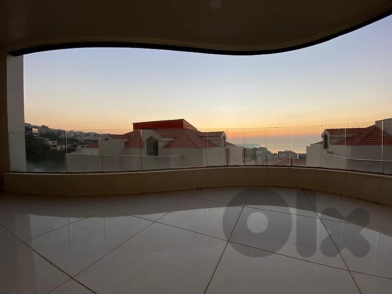 Modern Apartment for rent in Dik el Mehdi with sea view.
