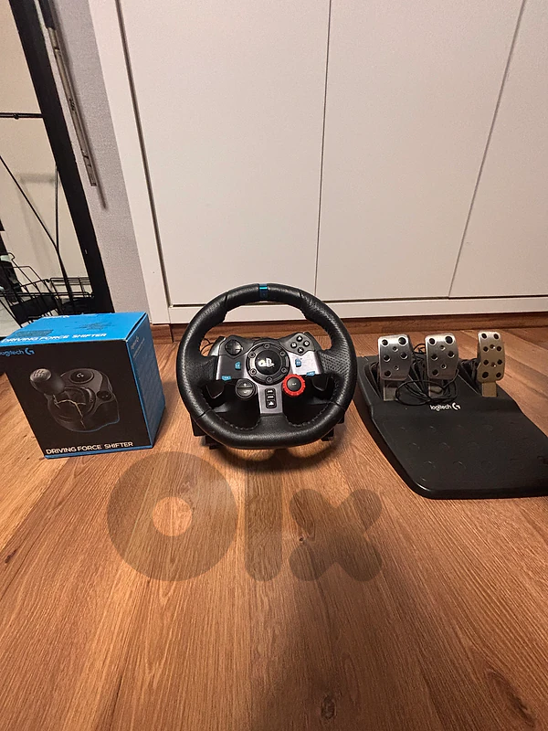 LOGITECH g29 wheel padels amd shifter