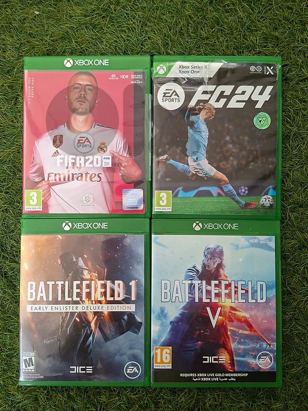Selling used Xbox one games everything for 150$