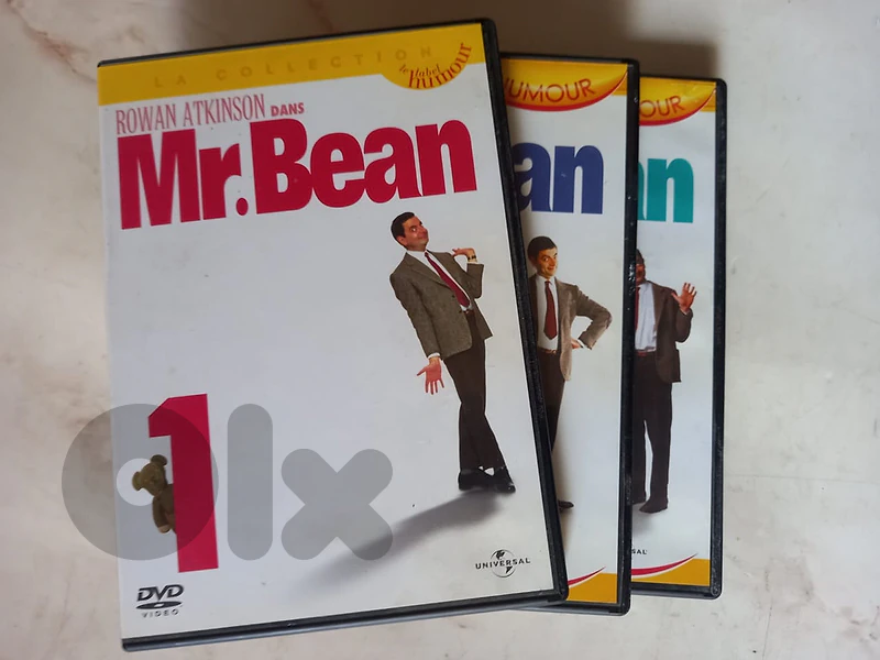 MR. Bean complete series on 3 DVDs