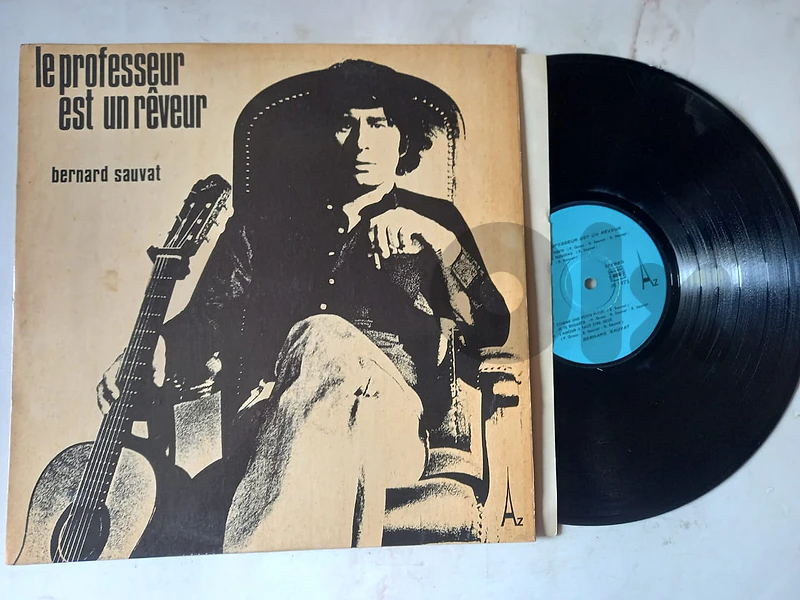 Bernard Sauvat - Le Professeur Est Un Rêveur (LP, Album) SLD