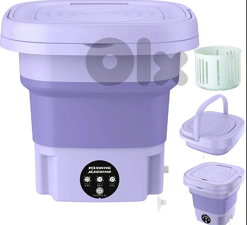 Portable Washing Machine, 8L with 3 Modes Deep Cleaning
