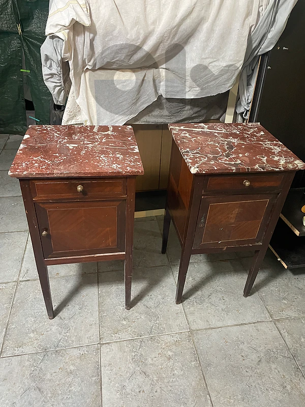 Vintage bedside nightstands for sale