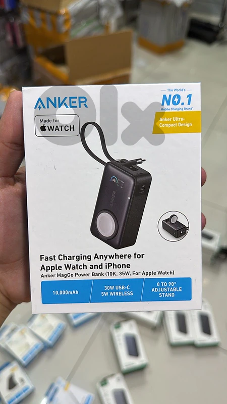 Anker MagGo Power Bank (10k,35w,for apple watch)