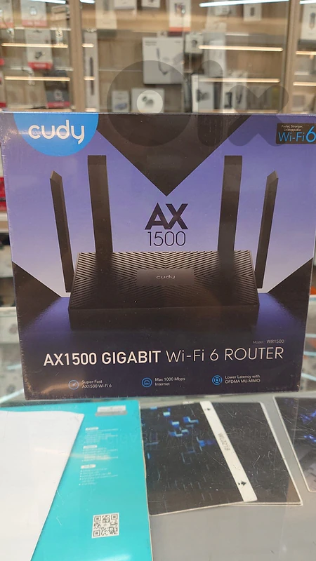 Cudy wr1500 ax1500 gigabit wifi 6 router