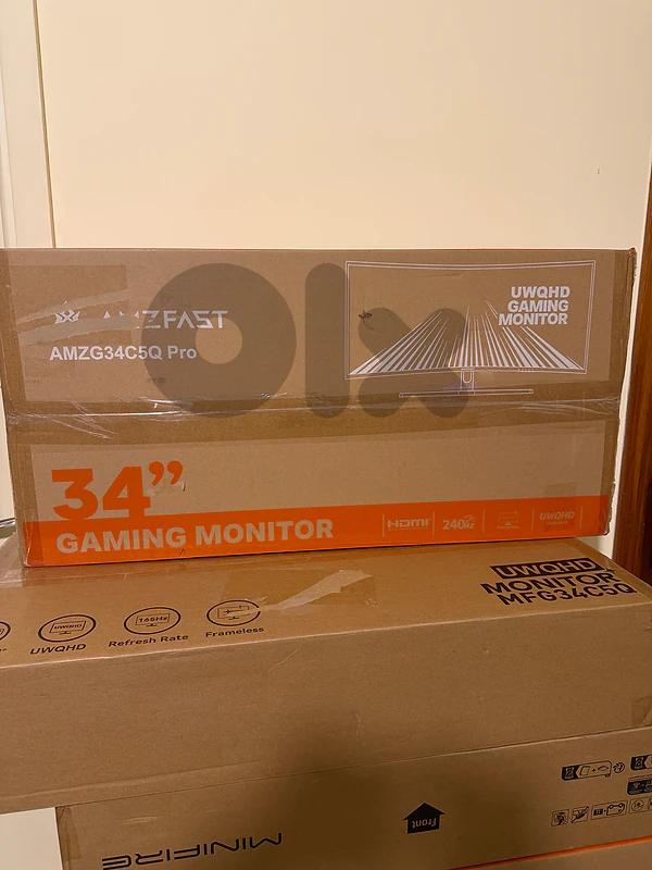 SCREEN AMAZON 34 INCH UWQHD 240HZ CURVED