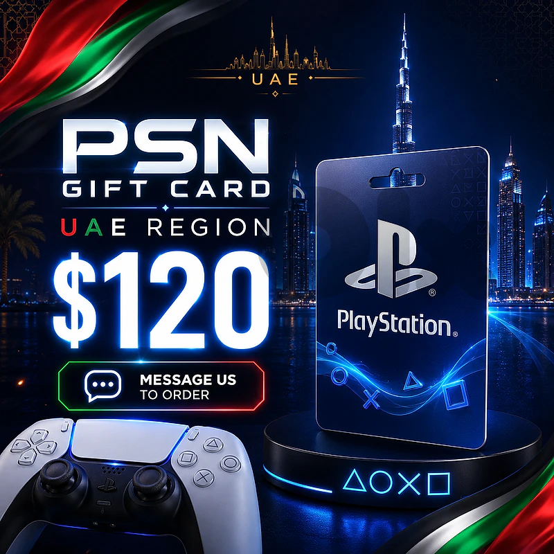 PSN Gift Card UAE Region