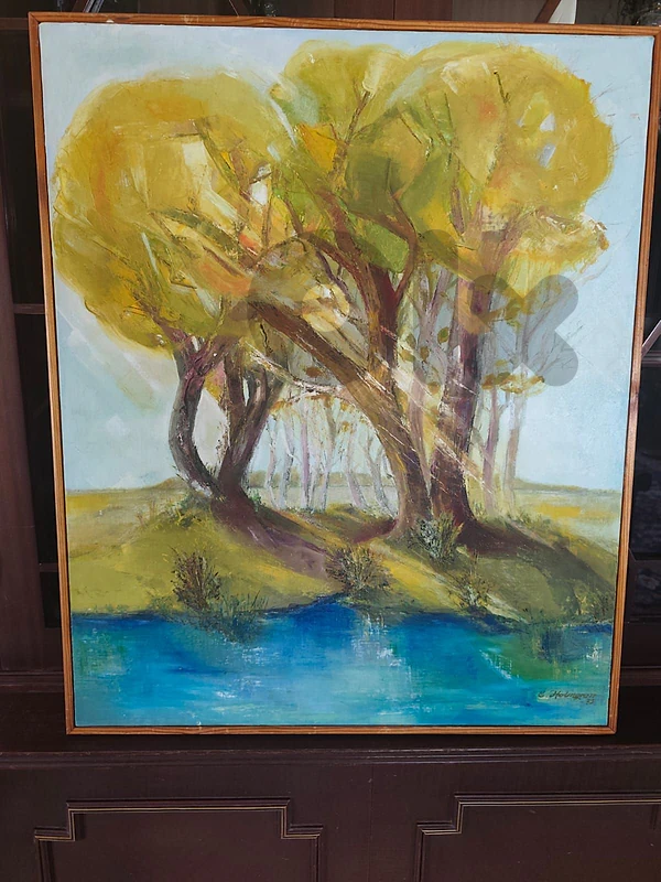 super wonderful oil on canvas for G.holmgren 60x75