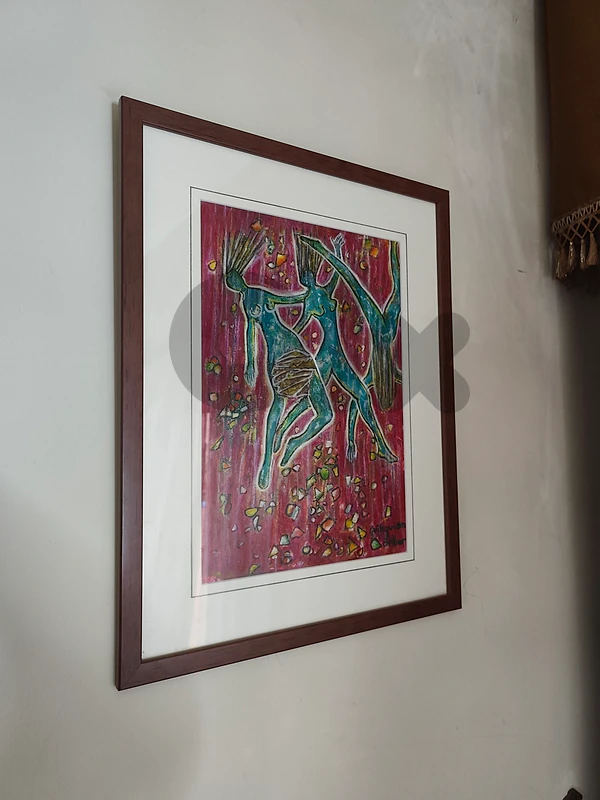 arthur guiliguian,famous lebanese artist,water color,30x40 cm