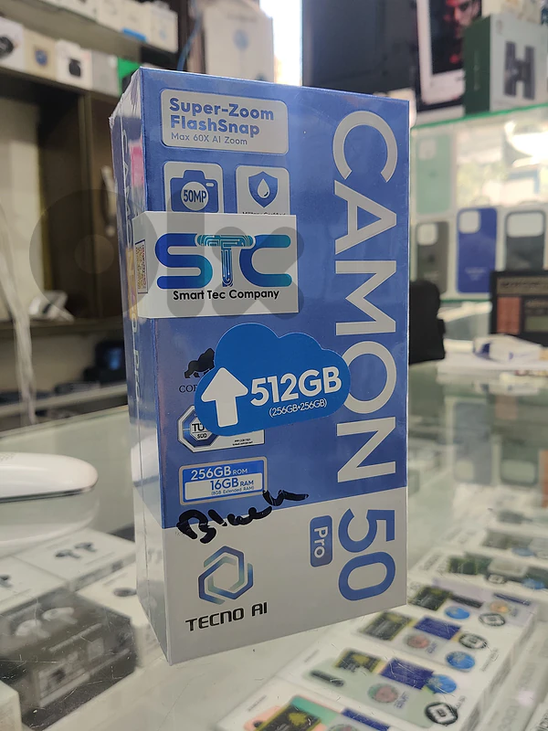 Tecno Camon 50 Pro 256GB screen warranty