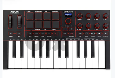 Akai Professional MPK Mini IV MIDI Keyboard Controller - Black