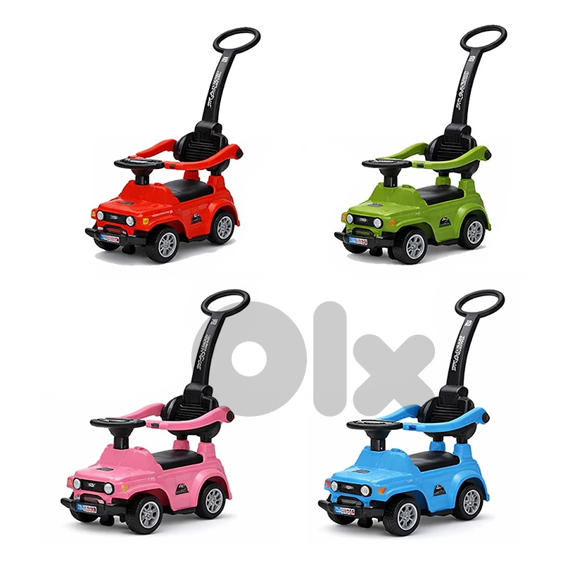 Sport 3 in 1 Ride On Push Car - سيارة دفع رياضية للأطفال ٣ في ١ للركوب
