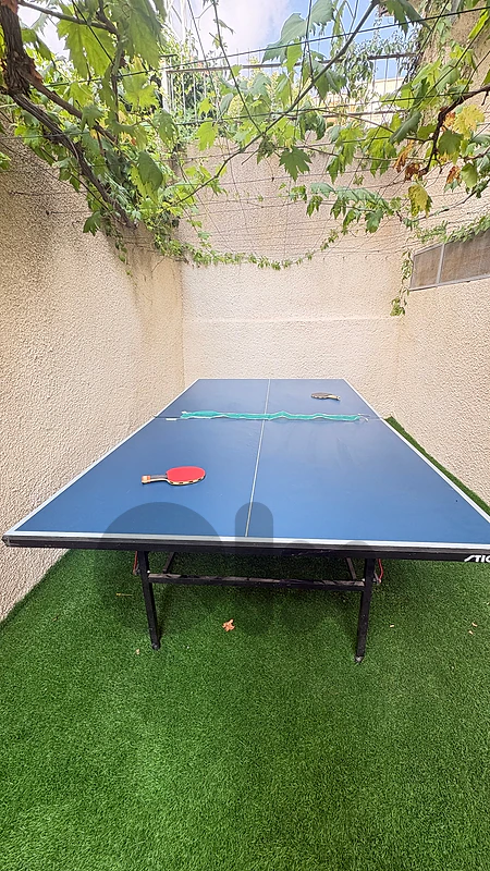 Stiga table tennis ( ping pong) table with 2 stiga rackets