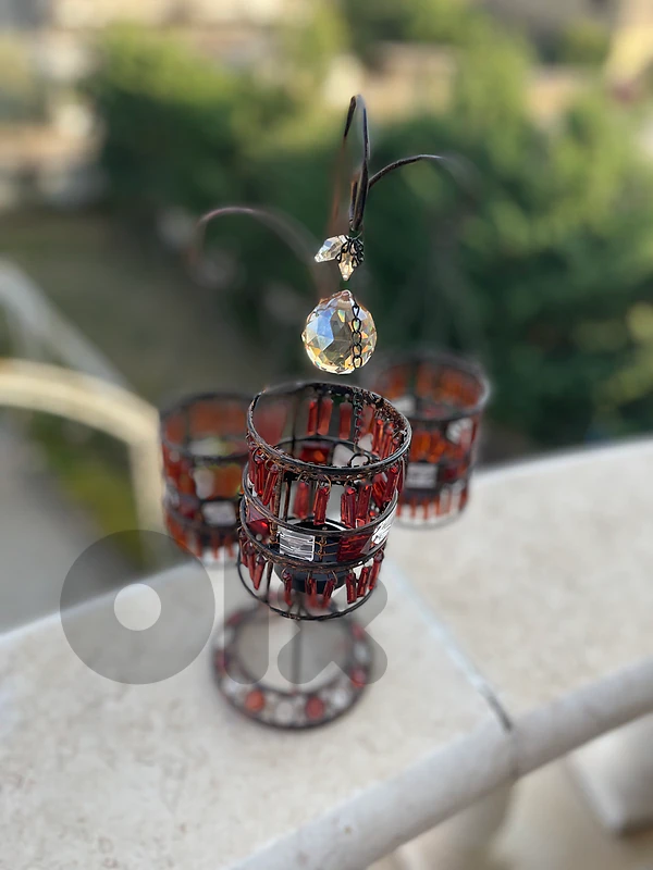 3 Arm Candle Holder