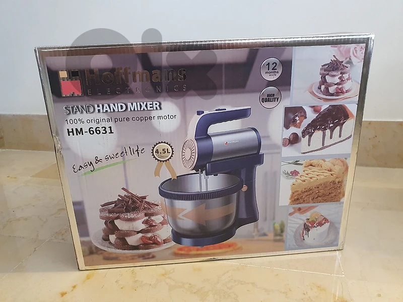 Hoffmans 1600W Stand Hand Mixer, 4.5L