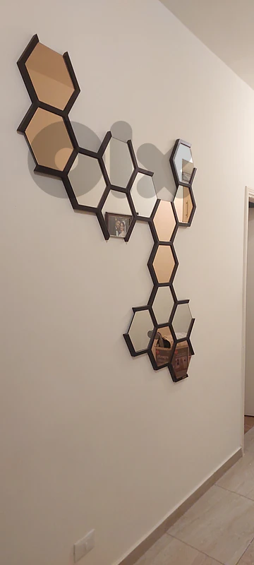 Honeycomb/ Hexagon Mirror Design