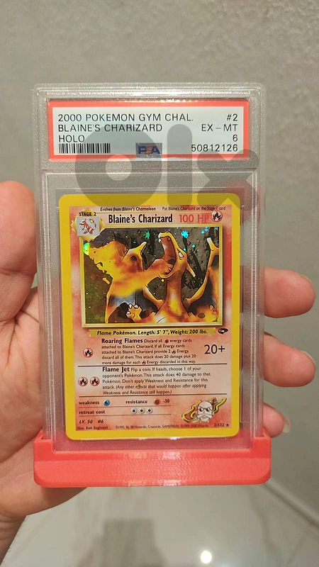 Pokemon charizard psa 6