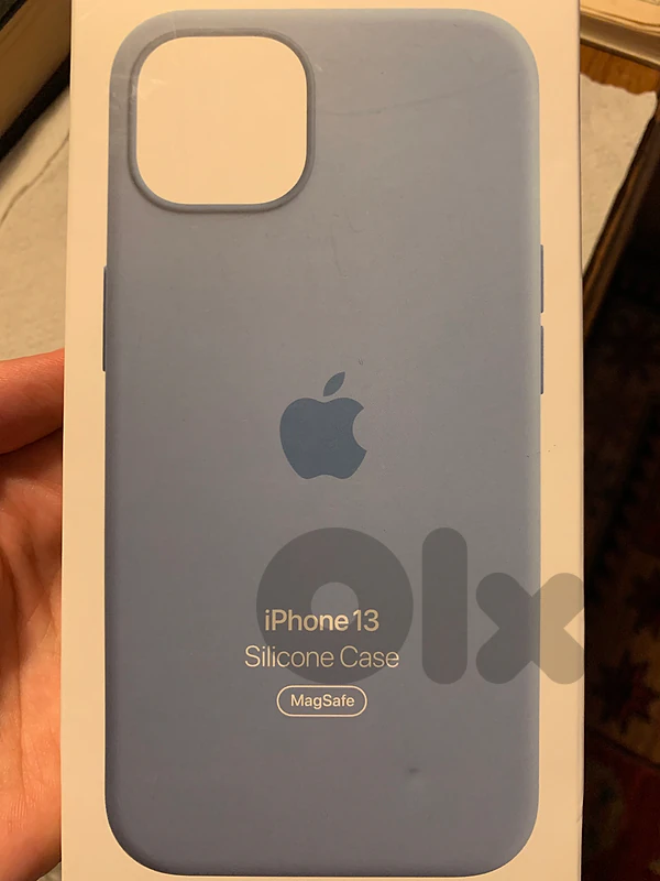 baby blue iphone 13 silicone cover