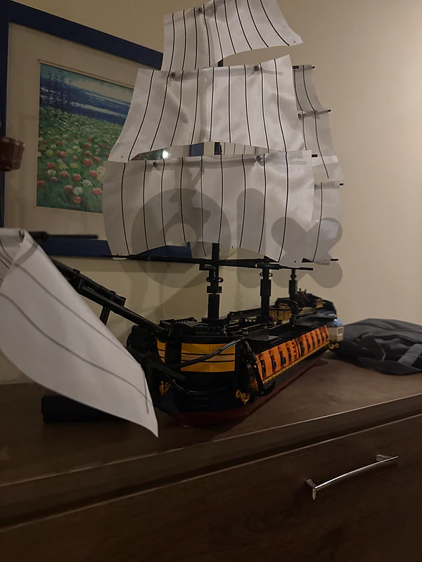 Mould King 13192 Imperial Frigate Model Building 3580 PCS