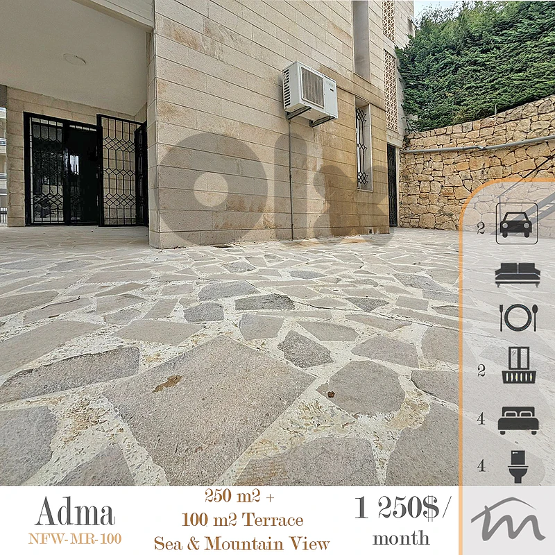 Adma | Prime 250m² + 100m² Terrace | Sea & Mountain View | 4 Bedrooms