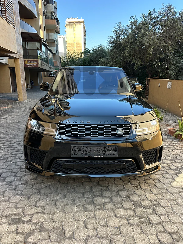 Range Rover Sport V6 HSE 2019 black on black (clean carfax)