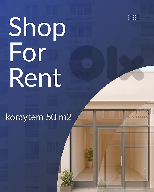 RAO26-5199 Shop  50m² for Rent – Koraytem