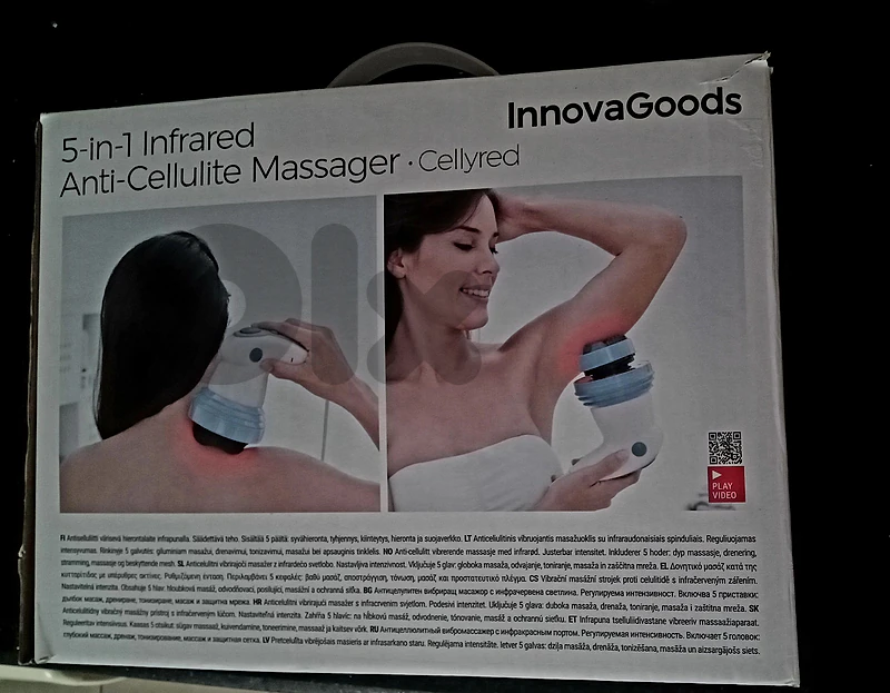 InnovaGoods 5 in 1 Massage Gun.