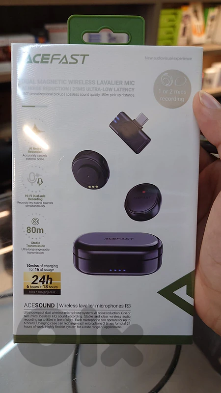 Acefast acesound wireless lavalier microphone r3