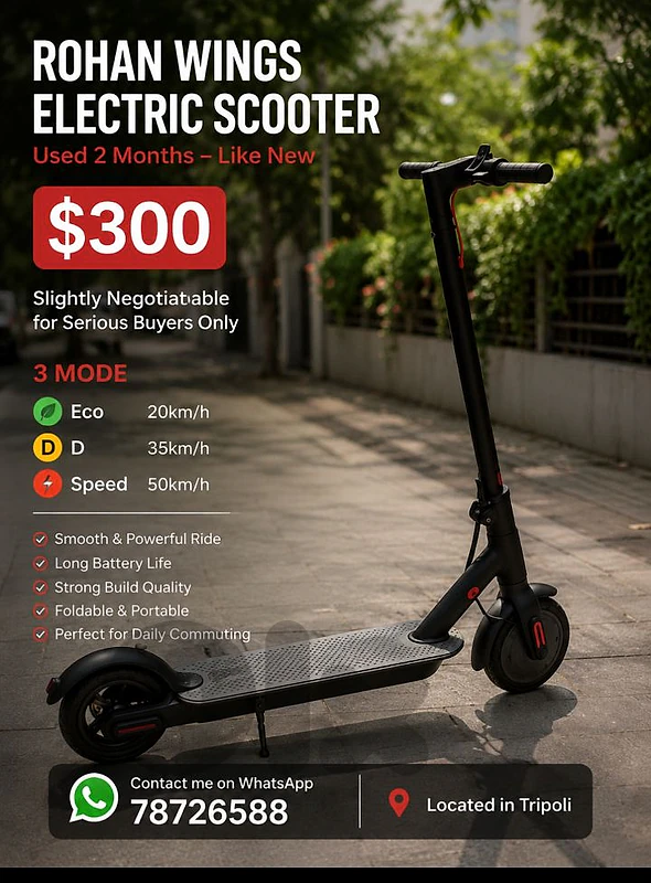 electric scooter
