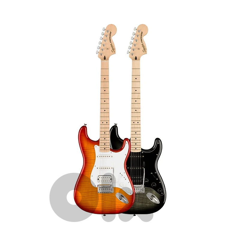 Fender's Squier Affinity Series Stratocaster FMT HSS Electric Guitar (Multiple Colors Available)