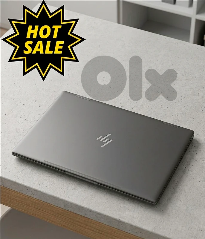 HP ENVY x360 convertible (Ryzen 7 / 8GB RAM / 512GB NVMe) نظيف جداً