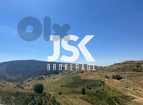 L21709 Land with Trees & Mountain View For Sale in Tannourine Fawqa