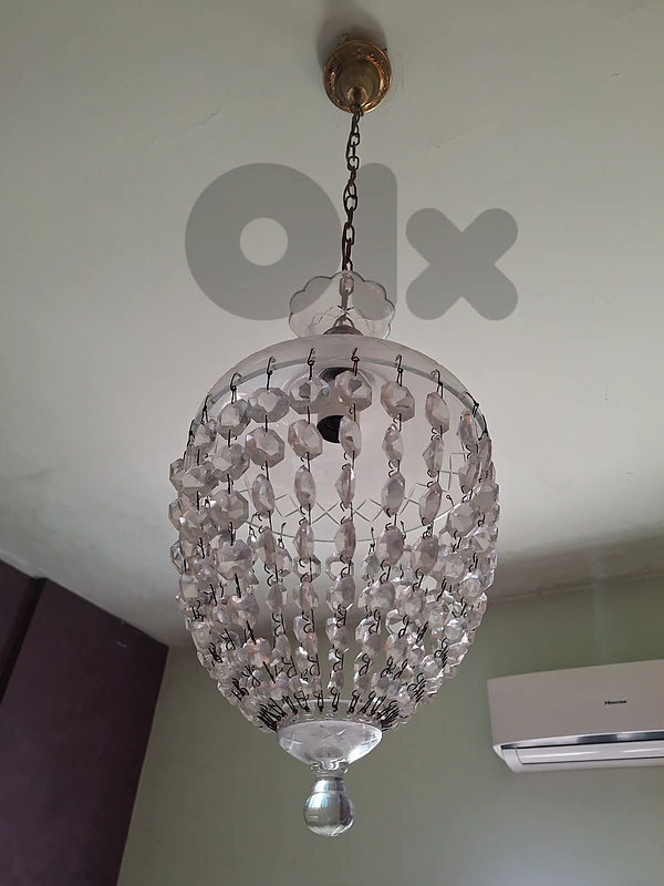 crystal chandeliers
