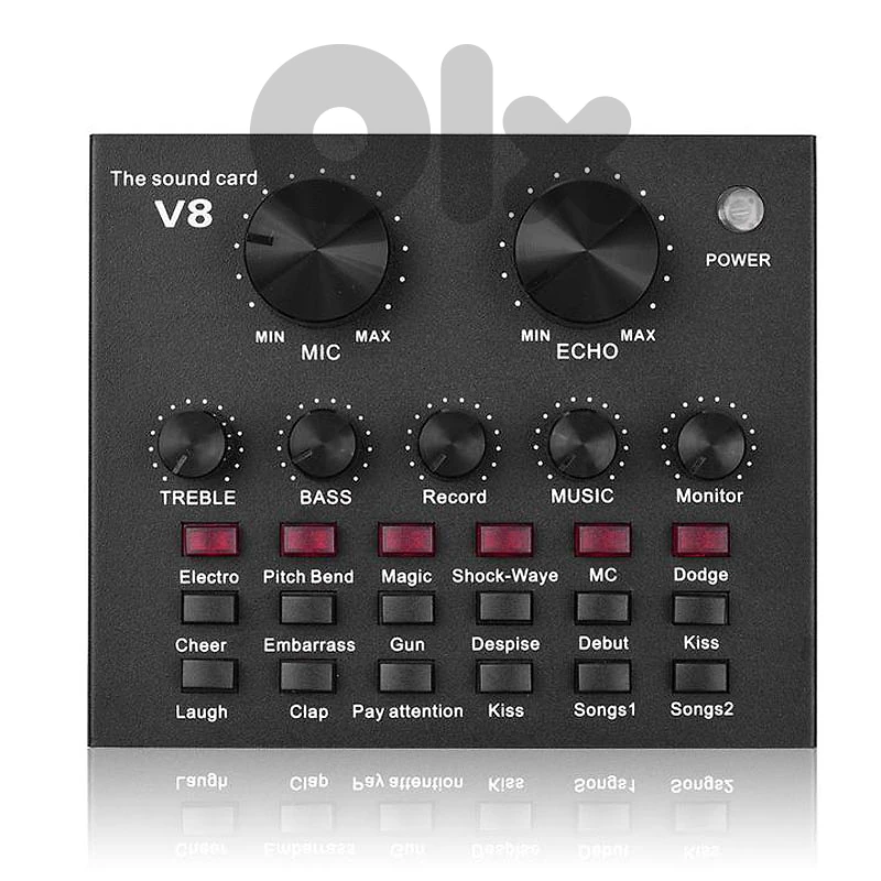 V8 Live Sound Card For Phones