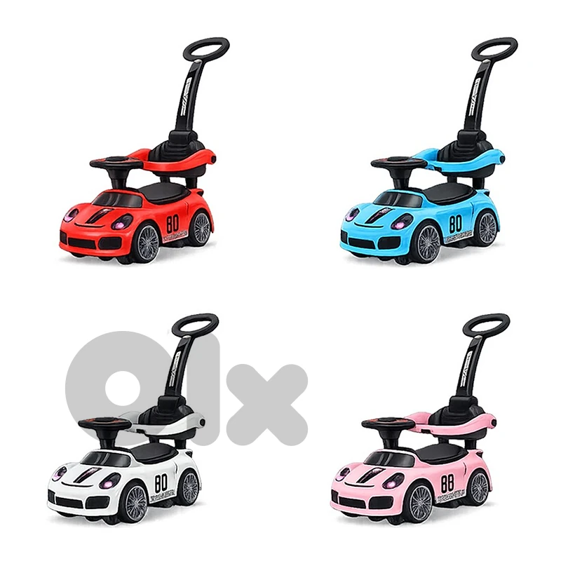 Race Sport 3 in 1 Ride On Push Car - سيارة دفع رياضية سباق للأطفال