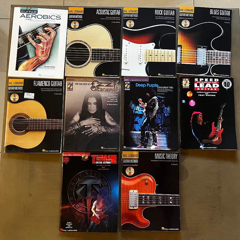 100+ Music Books (Guitar, Piano, Theory, Sight singing, History, etc.