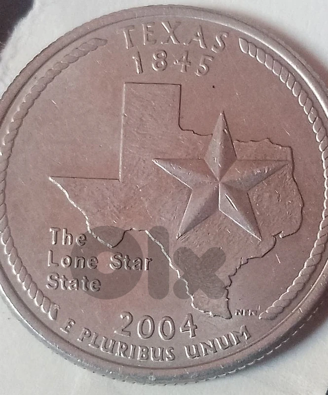 Texas quarter vintage 2004
