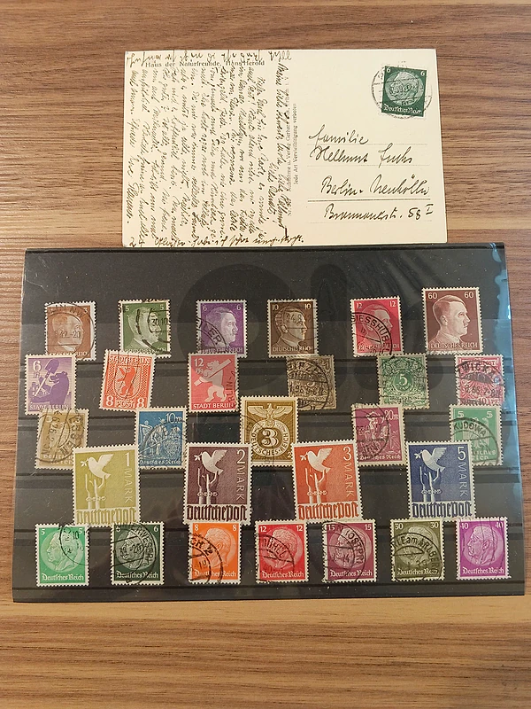 28 stamps German empire ٢٨ طابعاً بريدياً من الإمبراطورية الألمانية