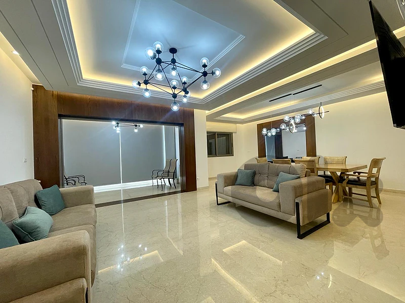 270 SQM Furnished Duplex for Rent in Kfarhbab + Amazing Sea View