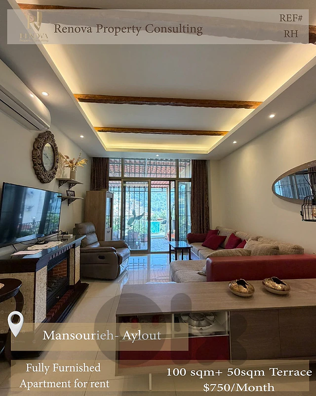 Apartment For Rent In MANSOURIEH