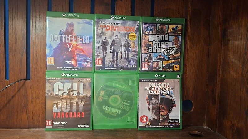 Used Xbox one games,details in description