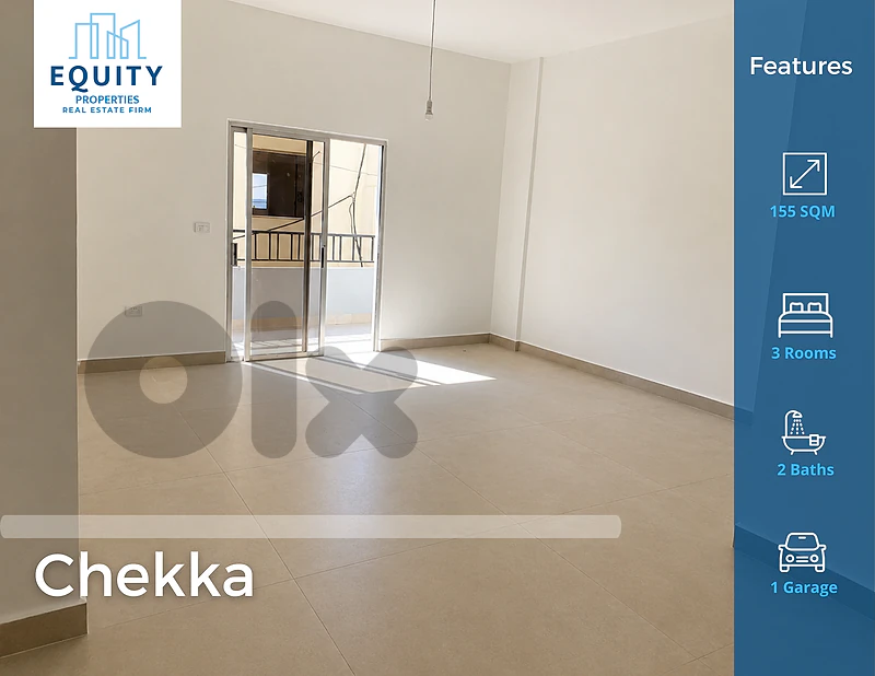 155 SQM Apartment For Sale In Chekka شقة للبيع #CM518124