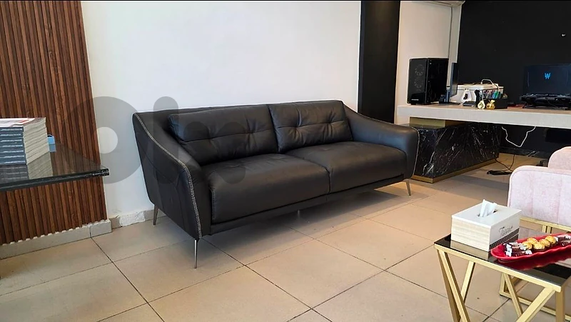 leather sofa