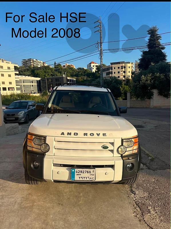 Land Rover Discovery 2008 LR3 HSE   model 2008    7700$