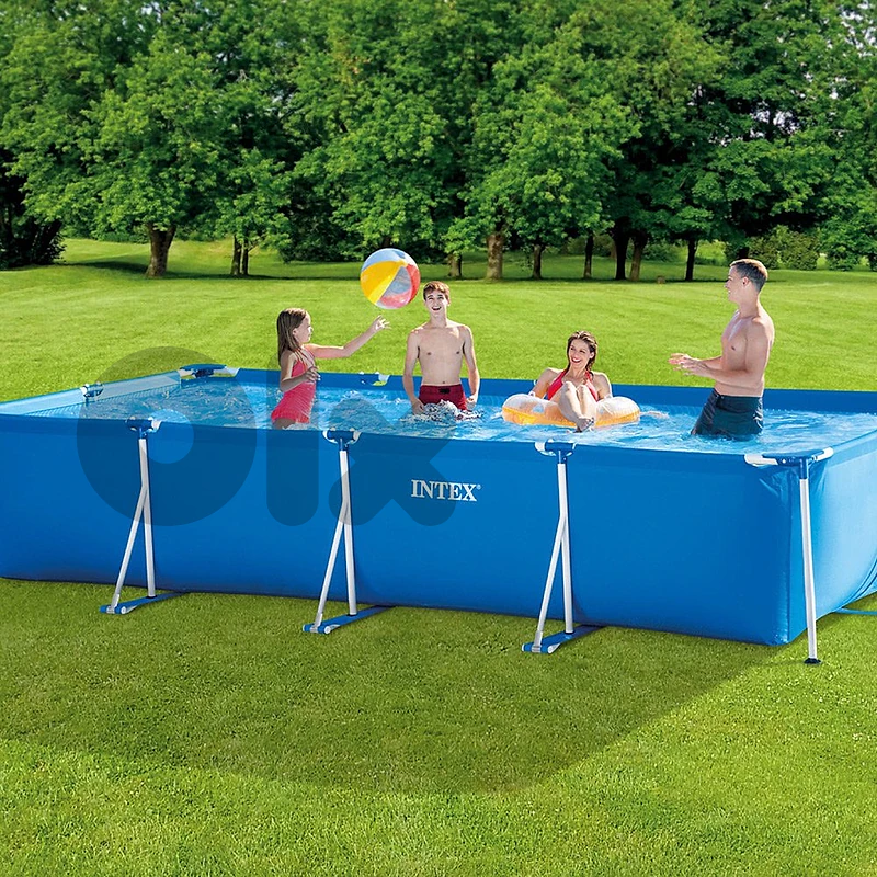 INTEX rectangular frame pool