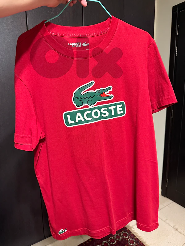 Original Lacoste Sport T-Shirt - Red - Size M