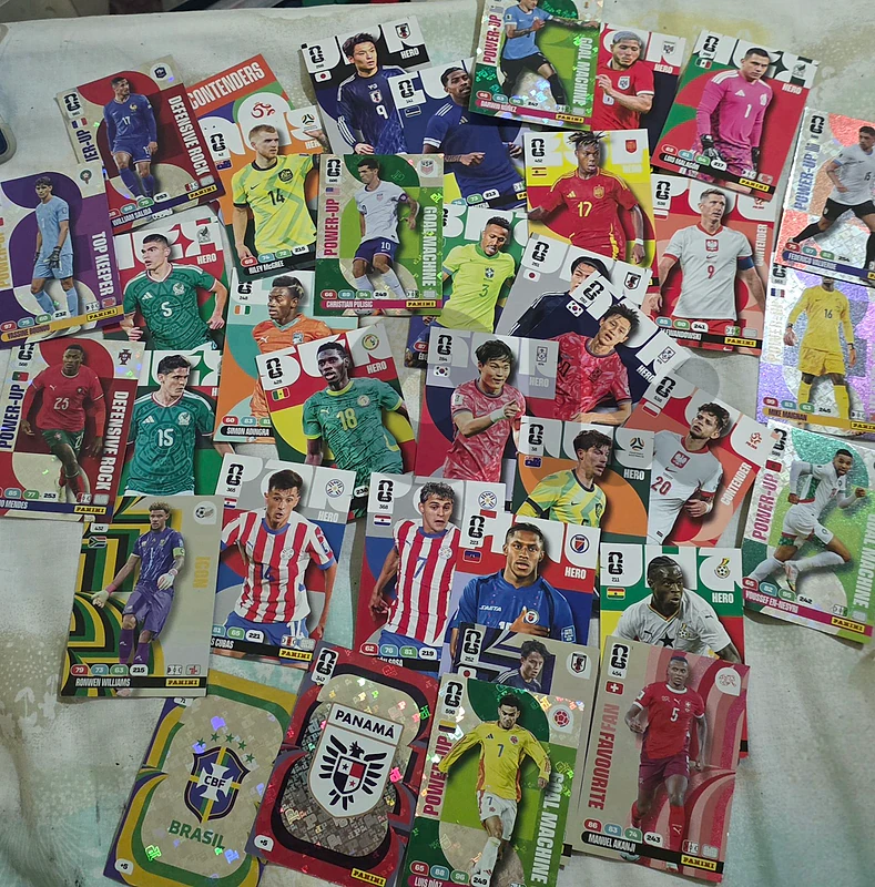 Panini Adrenalyn XL World Cup 2026 Trading Card Bundle (30+ Cards)